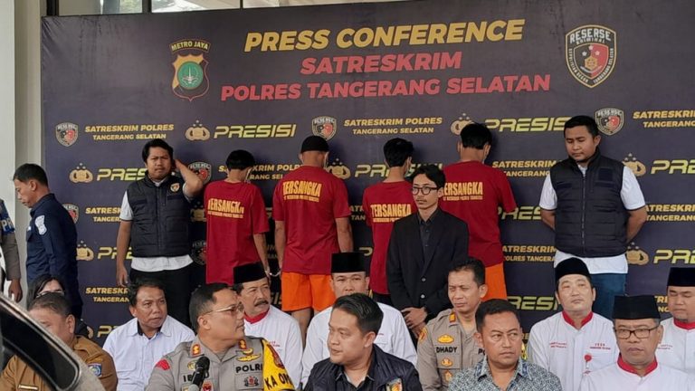Tersangka Polres Tangsel