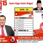 CALEG DPR RI 2024 - YUSTINUS HURA - Final Webp