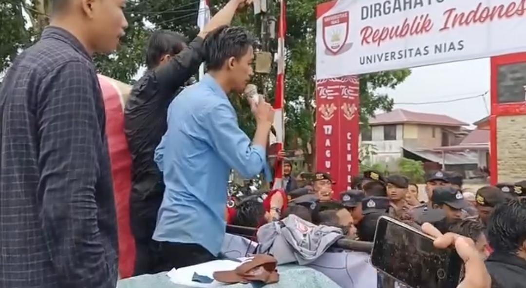 Aksi Mahasiswa di UNIAS Berujung Kericuhan, Tuntut Penyelesaian Kasus Ijazah SZ dan Sanksi untuk Dosen NAZ