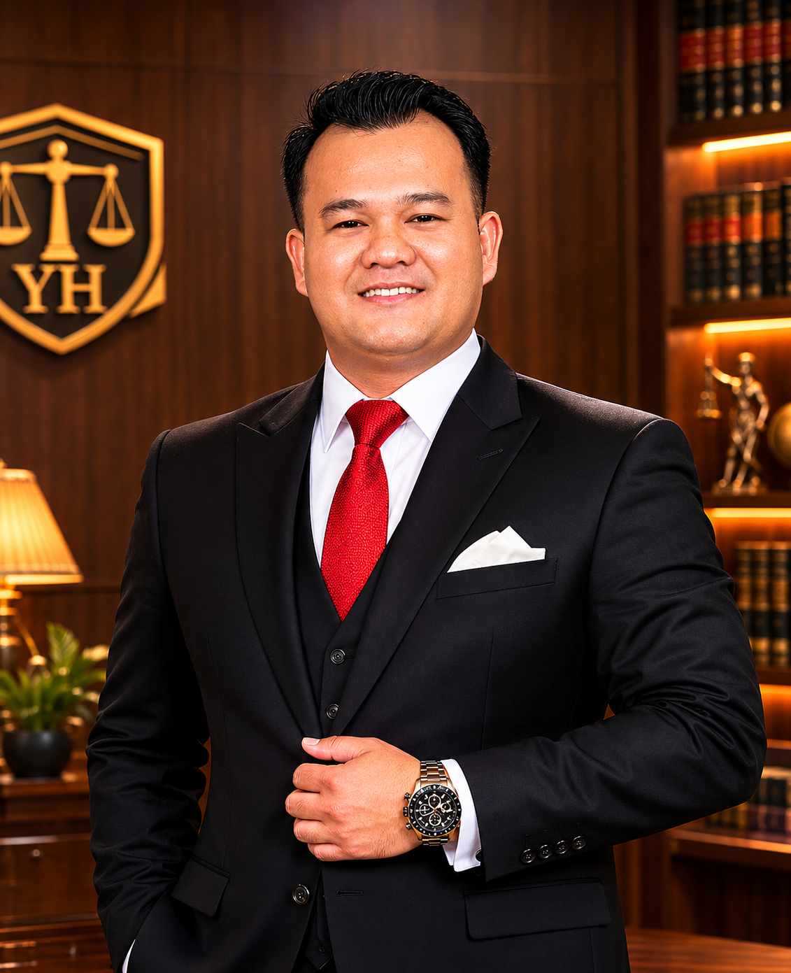 Yustinus Hura, S.Th., S.H., M.H., CMLE., CPCL., CPLA., CPM.
